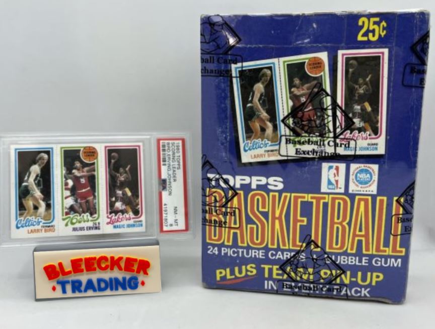 1980 Topps Basketball Wax Box Card Break With Bonus Bird Magic Rookie